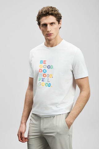 Lufian Good Modern Grafik Tişört Kırık Beyaz Kırık Beyaz 111020290100510
