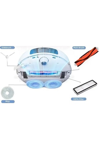 Xaomi Robot Vakum 13 Parça Aksesuar S10 + S20 + S10 + B108gl B105
