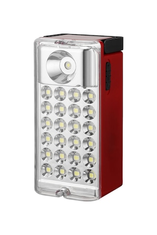 Panther Pt-3124 24 Ledli Şarj Edilebilir Işıldak Beyaz