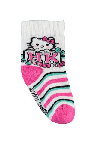 Hello Kıtty Kız Çocuk 3'lü Çorap 3-11 Yaş Kırmızı Kımızı 09a83414524w1