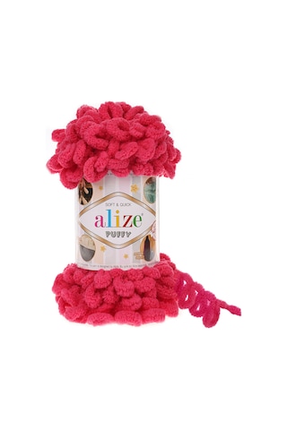 Alize Puffy El Örgü İpi (5 Li Paket) - 149-Fuşya Alize Puffy El Örgü İpi (5 Li Paket) - 149-Fuşya