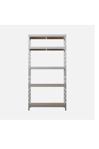 Evinizin Atölyesi 4 Katlı Metal Raf 120x40x180 Cm Gri - Gri