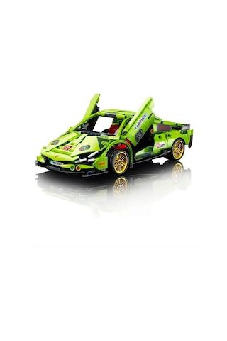 Toys E Toys Speed Building Blocks 1:18 Ölçek Çek Bırak Yarış Arabası Yapı Blok Seti 451 Parça 9055-1
