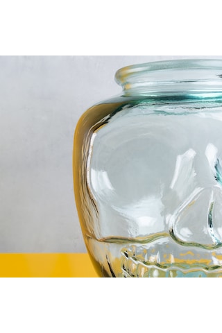 San Miguel Tarro Calavera Kavanoz 24 Cm Çok Renkli