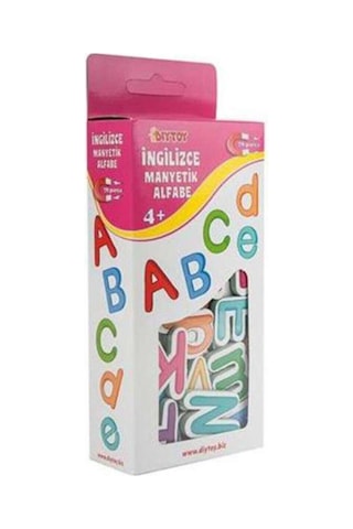 Diytoy 4'Lü Manyetik Oyuncaklar Eğitim-Oyun Seti / Hayvanlar-Sayılar-Alfabe-Kuran Harfleri