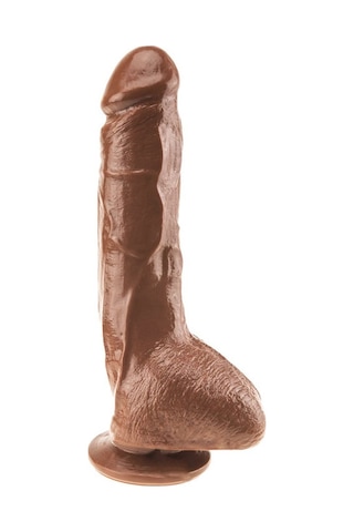 Lilitu Shop 25 cm Realistik Vantuzlu Melez Dildo Penis