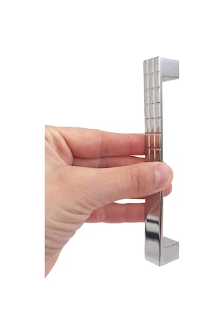 15 Adet Bihter Desenli Kulp 128 Mm Krom Mutfak Kulpu Çekmece Dolap Kapak Kulbu Metal Mobilya Dolabı Kulpları