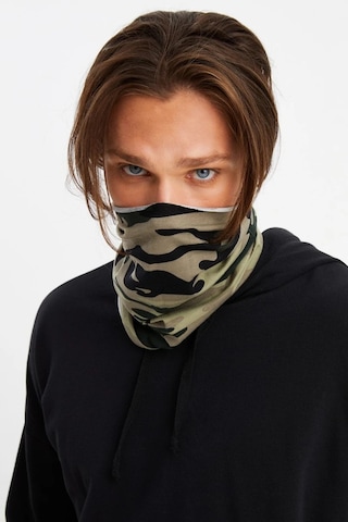 Erkek 4 Fonksiyonlu Koruyucu Pamuklu, Esnek, Terletmez, Bandana, Boyunluk, Maske - Tek Ebat / Kamuflaj Kamuflaj