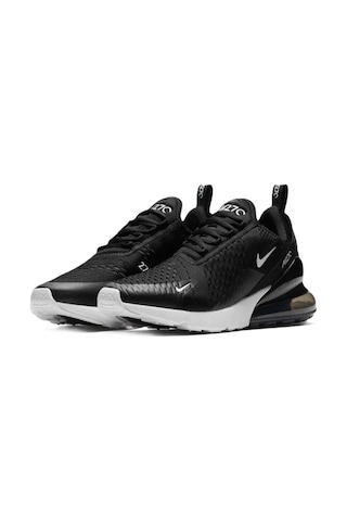 Nike Air Max 270 Unisex Sneaker Black-white Swoosh Günlük Spor Ayakkabı Siyah-beyaz Swoosh Siyah