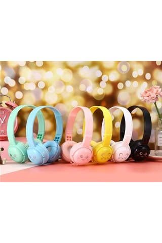 Fastbuy J18 Model Mavi Kablolu Kulaküstü Kulaklık - 40mm Hoparlörlü, 3.5mm Plug, Mikrofonlu, Tepki Kontrolü, Derin Ses, Yükse