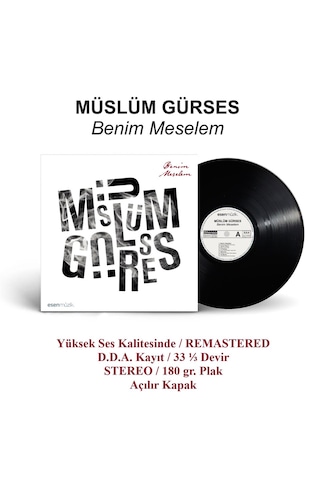 Müslüm Gürses - Benim Meselem Plak
