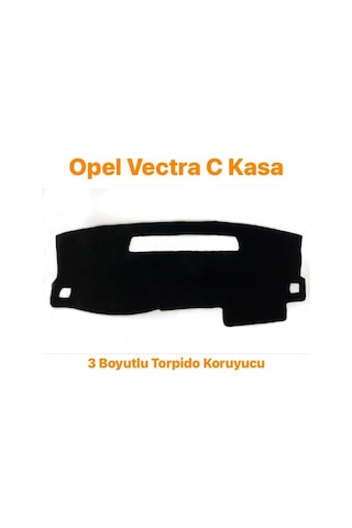 OPEL VECTRA C KASA 3 BOYUTLU VİP DERİ TORPİDO KORUYUCU
