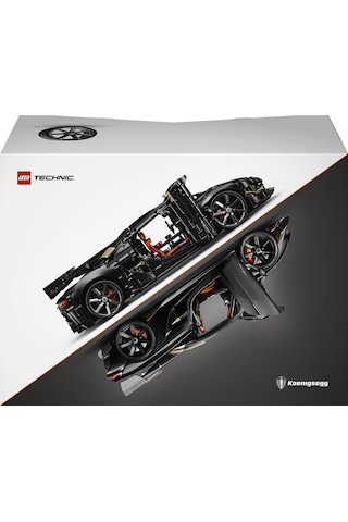 LEGO® Technic Koenigsegg Sadair’s Spear Mega Araba 42232 - Yetişkinler için Mühendislik Modeli Yapım Seti (4104 Parça)