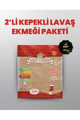 2'li Paket 2 Paket Ekşi Hamurlu Kepekli Lavaş Ekmeği