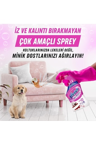 Vanish Oxi Action Çok Amaçlı Halı, Koltuk Ve Evcil Hayvan Leke Çıkarıcı Sprey 500 Ml