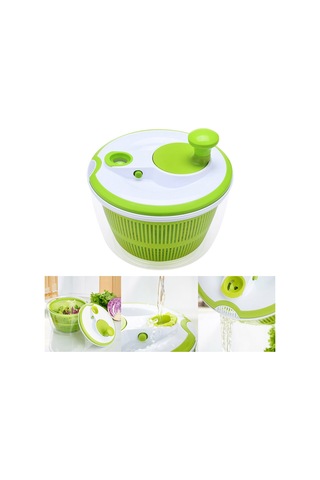 Salata Spinner Pouring Spout 5l Büyük Kapasiteli Sebzeler Kurutucu Elek Süzgeç Kevnel Sepet Çok Renkli