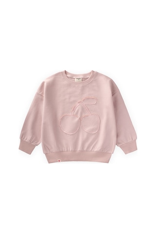 Cigit İnce Mevsimlik Sweatshirt 1-7 Yaş Pudra Pembe