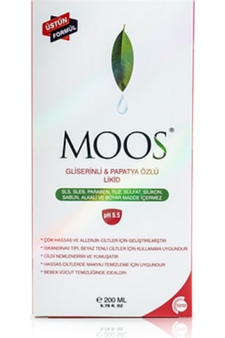 Moos Hassas Ciltler için Gliserinli Papatya 200 ML
