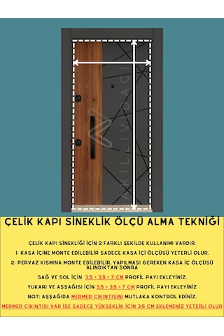 Plise Pileli Akordiyon Kapı Sineklik Akıllısineklik 90x210