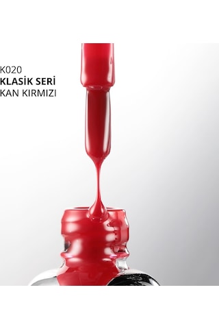 Kalıcı Oje K020, Kan Kırmızısı, 10 Ml Diğer