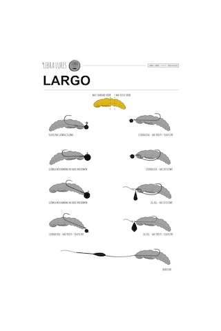 Libra Lures Largo Garlic Suni Yem