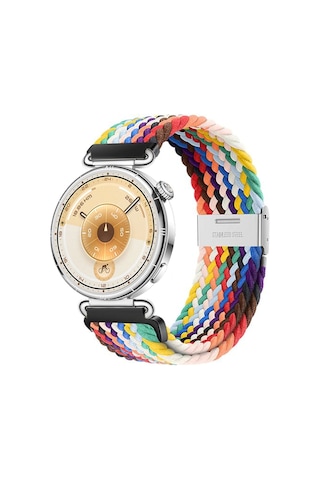 Huawei Watch Gt6 / Gt5 / Gt4 41mm / Gt5 Pro 42mm Uyumlu Metal Klips Örgü Spor Kordon
