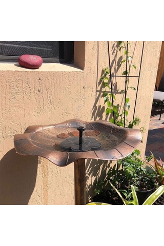 Güneş Enerjisi Minyatür Çeşme Fırçasız Su Pompası Dprinkler Bahçe Dekorasyonunun Dış Püskürtme Siyah , Boyut:güneş Su Pompası Dprinkler