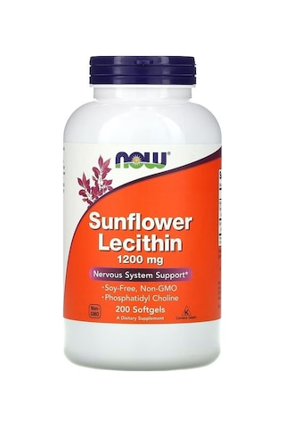 Sunflower Lecithin, 1,200 Mg, 200 Softgels