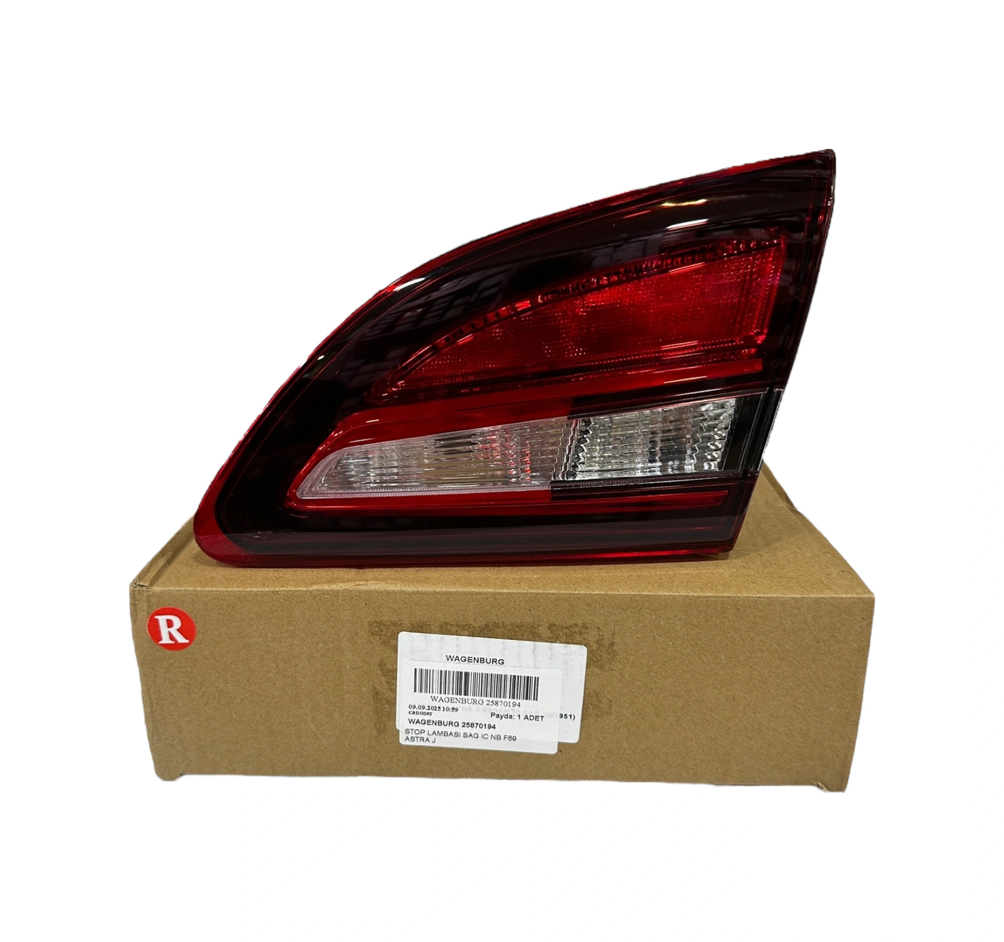 Opel Astra J Sedan Bagaj İç Stop Lambası Sağ İthal Marka 25870194