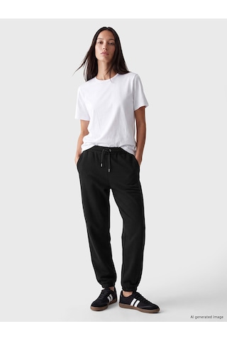 Lcw Everyday Siyah Soft Touch Kadın Jogger Eşofman Altı