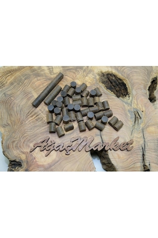 Lead Wood Kurşun Ağacı Tesbihlik Yuvarlanmış Hazır Paket