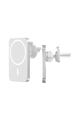 W1106 Magnetic Magsafe Wıreless Araç Telefon Tutucu Ve Kablosuz Şarj Cihazı -