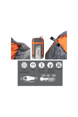 Bestway Pavillo 68103 Hiberhide Uyku Tulumu Gri