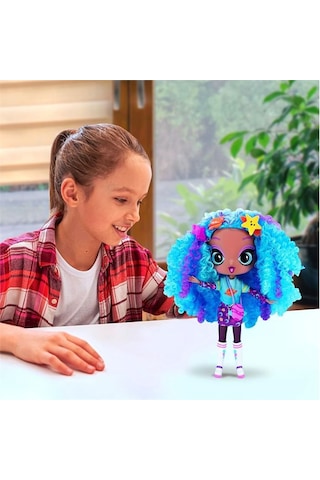 Fashion Decora Girlz Moda Bebeği 28 Cm - Bükülebilir Eklemli Oyuncak Bebek - Çıkartma Seti