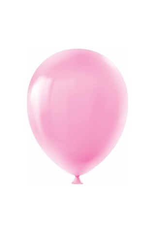 Pastel Balon Pembe 10 Adet PEMBE