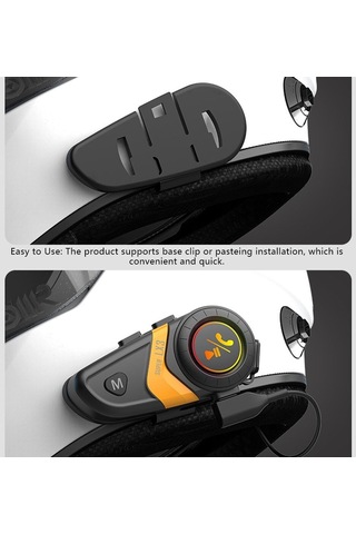 Hallow Süper Lx3 Bluetooth 5.0 İnterkom Kırmızı