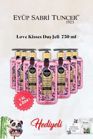 Eyüp Sabri Tuncer 7 Al 6 Öde Love Kisses Duş Jeli Ve Rosie Hediye Fresh