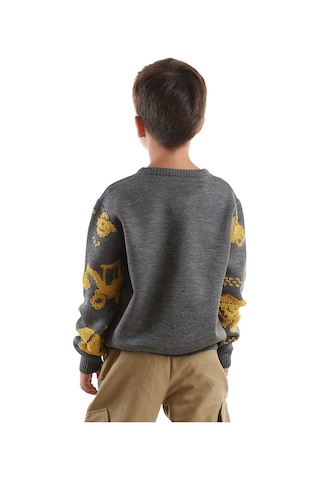 Denokids Mshb&g İnşaat Araçları Erkek Çocuk Kazak