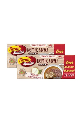 Bizim Mutfak Kemik Suyu Bulyon 2'li Paket