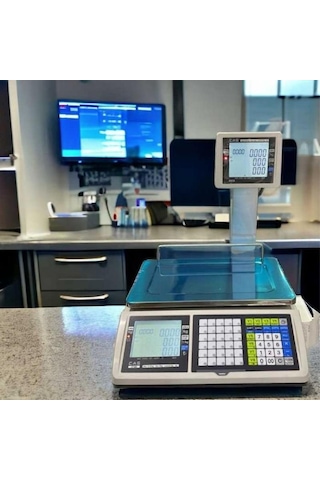 Cas CT-100 P Barkodlu Boyunlu (Fişli) Terazi