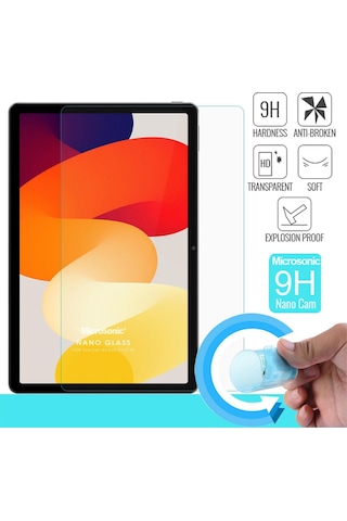Microsonic Xiaomi Redmi Pad Se 8.7 Nano Glass Cam Ekran Koruyucu