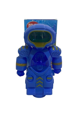 16 Cm Sesli Işıklı Hareketli Pilli Robot 0020