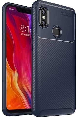 Xiaomi Mi 8 Kilif Karbon Tasarim Negro Silikon Kapak 405801038