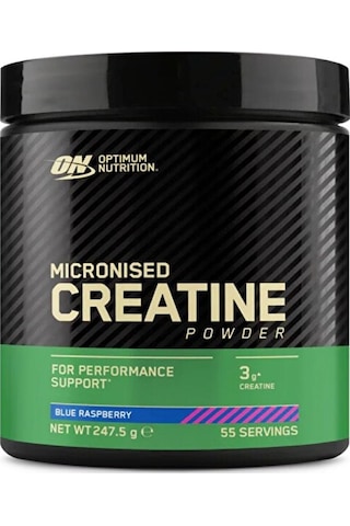 Kreatin Seti Blue Raspberry Aromalı Ve Aromasız 55 Servis Mikronize Toz