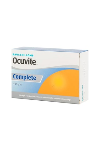 Bausch & Lomb Ocuvite Complete 60 Kapsül Bausch & Lomb Ocuvite Complete 60 Kapsül