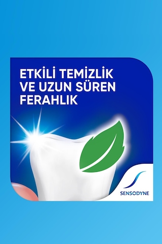 Sensodyne Günlük Koruma F Florürlü Diş Macunu 3 x 75 ML