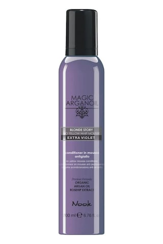 Nook Blonde Story Sarı Ve Gri Saçlar İçin Argan & Kuşburnu Özlü Mor Tonlayıcı Köpük 200ml