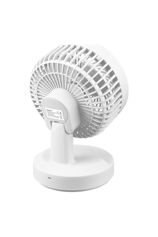 Everest Efn-508 Beyaz 7 İnç 3 Kademeli 2100 Rpm Hız Masaüstü Usb Fan