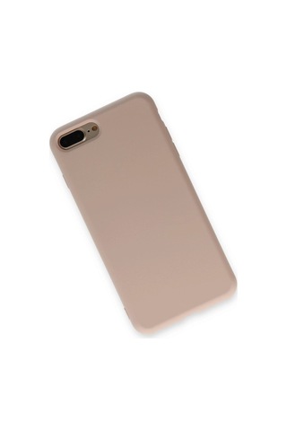 Apple, Uyumlu iPhone 7 Plus Kılıf Nano İçi Kadife - Pudra - Aflc-877114
