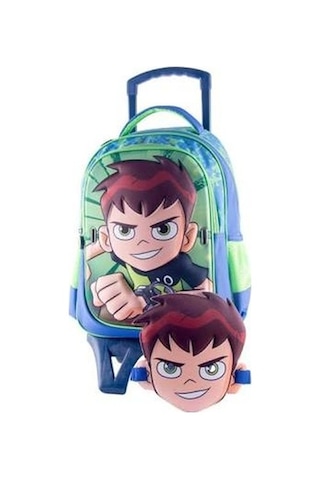 Ben 10 Çekçek Okul Çantası 89010 Maskeli